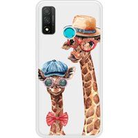 P Smart 2020 Funny Girafe Bedrukt siliconen hoesje