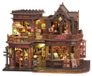 StarTech Zelfbouw miniatuur poppenhuis - Café - Houten model - Bouwpakket