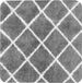 Dutch House Bidetmat Menton - Bidetmat 60x60cm - Grijs