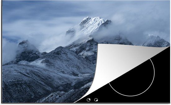 KitchenYeah® Inductie beschermer 77x51 cm - Himalaya gebergte Nepal - Inductiebeschermer