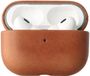 Rosso Deluxe Case Geschikt voor AirPods Pro 2 - Case Echt Leer - Echt Leren Beschermhoes Bruin