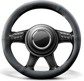 Carpassion Stuurhoes - Steering Cover - Leer - Ø 49-51 CM