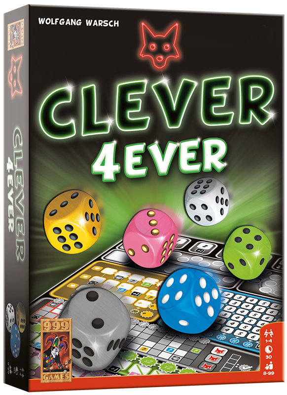 999 Games Clever 4ever - Dobbelspel