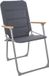 Redcliffs Outdoor Campingstoel Donkergrijs Aluminium 62x55x92cm
