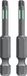 KWB Embout de vissage T40 - Torx 40 - Torsion - Longueur 50 mm - Tige 1/4" - 122340 - 2 pièces