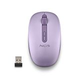 NGS FOG DUAL PURPLE Ambidextrous RF-draadloos + Bluetooth Muis