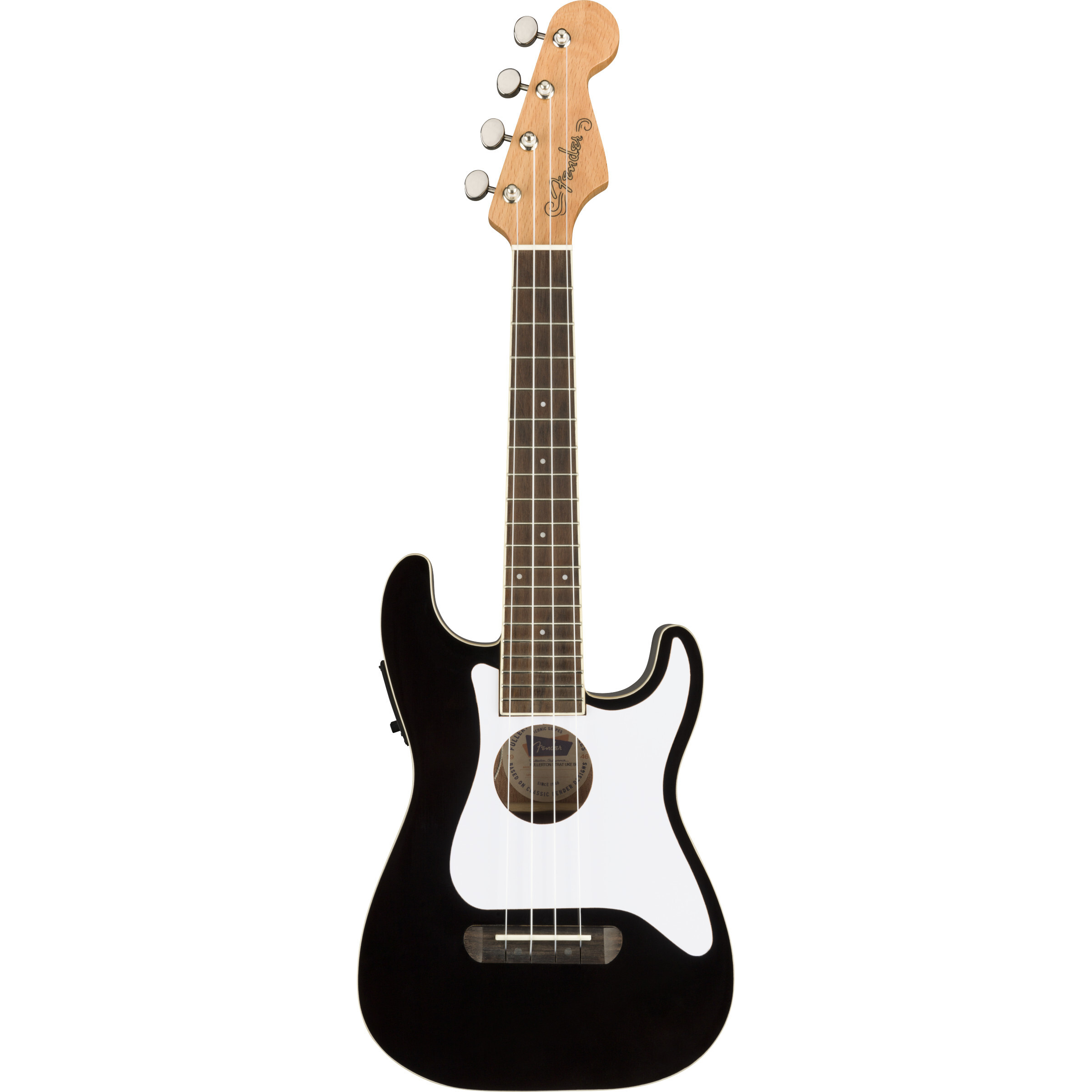 Fender Fullerton Strat Uke Black