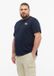 s.Oliver T-shirt 4XL Bleu Marine Coton Col Rond Manches Courtes