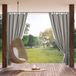 Eurofirany Waterdicht Gordijn - 155x220 cm - Grijs
