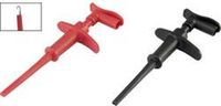 VOLTCRAFT MSK-118 Grijpklem Bus 4 mm CAT III 1000 V, CAT IV 600 V Zwart, Rood