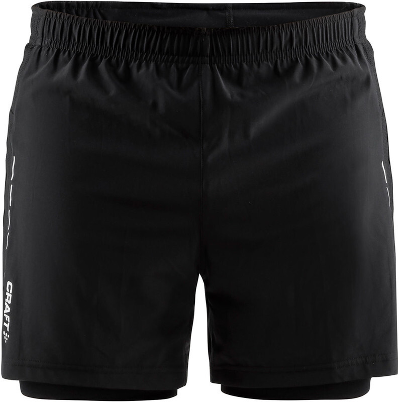 Craft Essential Hardloop Shorts Heren zwart XXL 2018 Trainingsbroeken