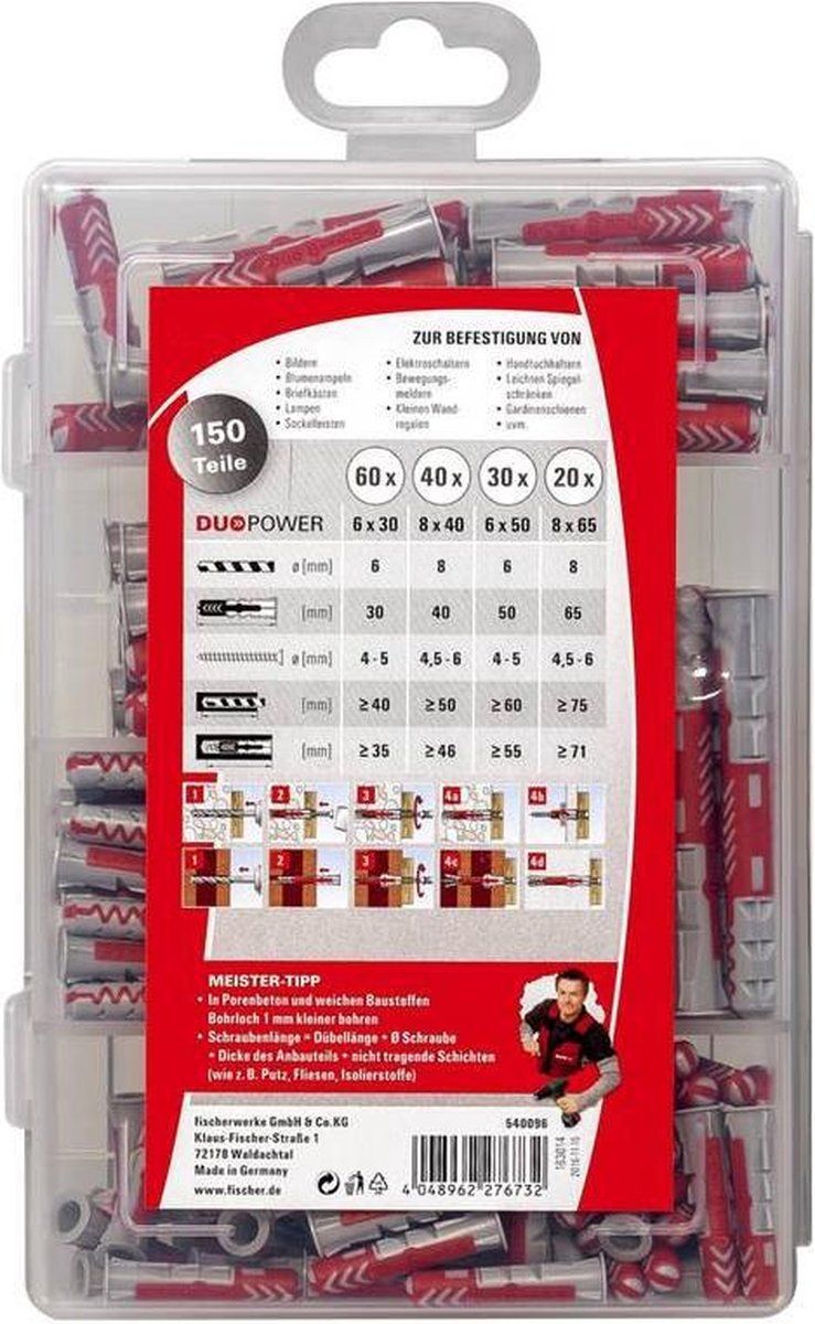 Fischer Master speaker DUOPOWER kort / lang