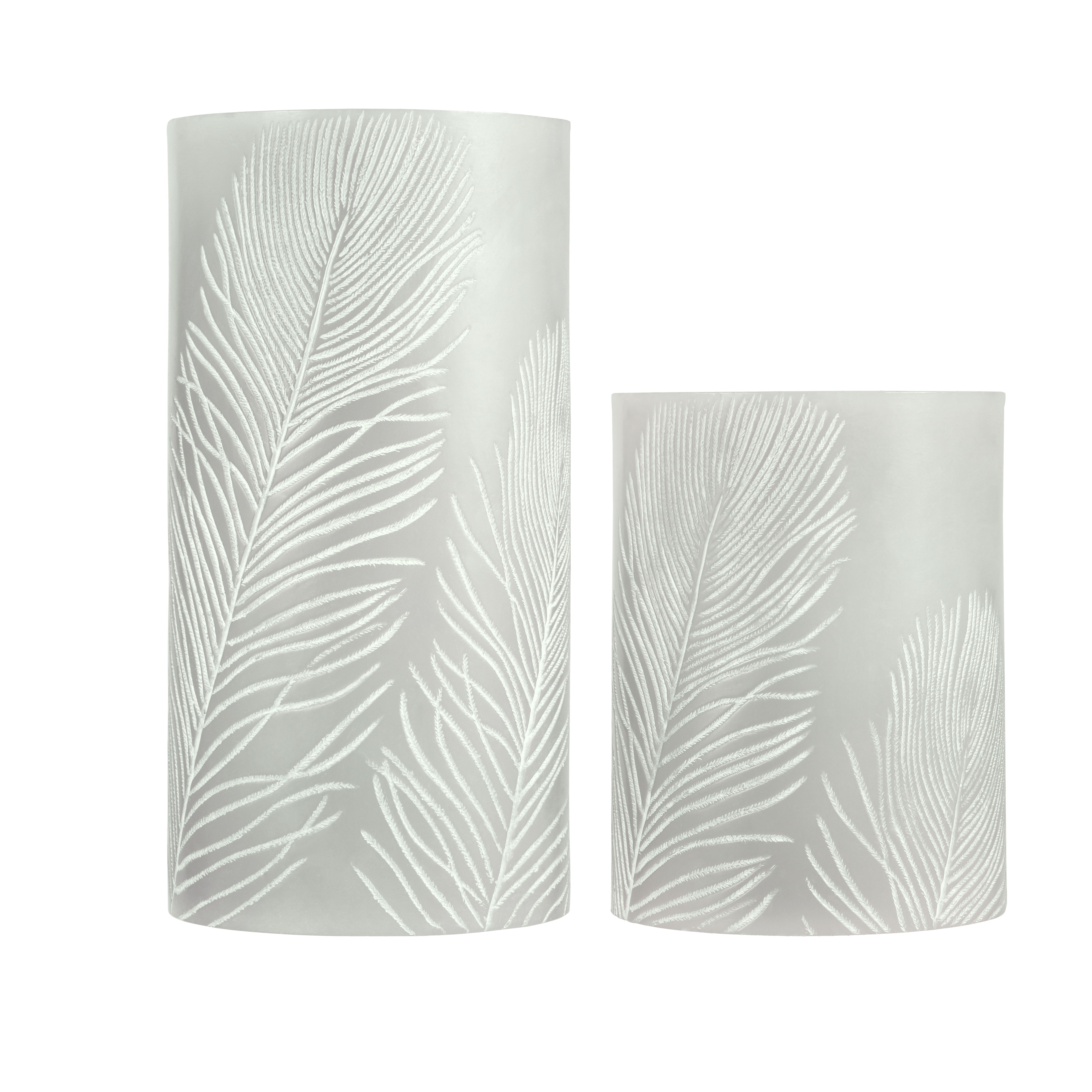 Pauleen Cosy Feather - Wit - 76mm - 48117