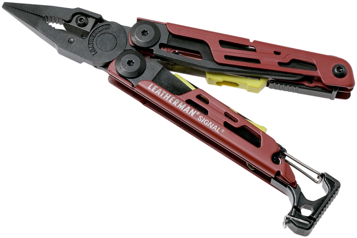 Leatherman multitool Signal Crimson 19-delig met schede - Rood