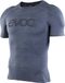 EVOC ENDURO Shirt, beschermend hemd (LITESHIELD FLEX schouderbeschermers, S.LEISURE stretchmateriaal, 3D ventilatie, machinewasbare fietsaccessoires, maat: L), carbon grijs