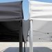 Tente de réception Gouttière 6 mètres – Évacuation extérieure pour tentes de réception – 45 cm de large – Fixation par velcro – Crème