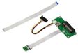 KALEA-INFORMATIQUE Riser PCIe x8 naar M2 E A Key adapter met 15 cm of 25 cm afgeschermde kabel