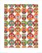 Valentina Ramos Impression d'art - Famille hiboux 40x50cm