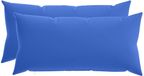 vidaXL - Kussensloop - 2 stuks - Koninklijk Blauw - 40 x 80 cm - Polyester