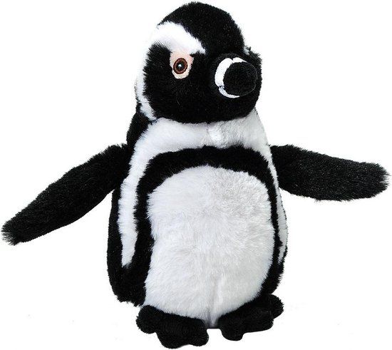 Wild Republic Ecokins Blackfoot Penguin Mini Junior - 20 cm Pluche
