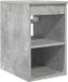vidaXL Badkamerkast Tussenin Betongrijs 30 x 35 x 50 cm Bewerkt hout