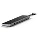 Satechi ST-DDSM Boîtier SSD M.2 NVMe avec station d'accueil 10-en-1, 75W PD, USB-C 10Gbps, DisplayPort, Gigabit Ethernet, Noir/Argent