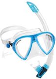 Cressi Ocean And Gamma Vip Snorkelset Blauw