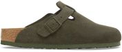 Birkenstock Boston Suede Thyme Smal Voetbed - Maat 43