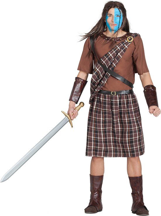Boland Highlander Kostuum XL - Volwassenen - Schotland - 8-delig