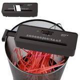 GENIE 260 S Plus Papierversnipperaar, met 6 mm stripversnipperaar, voor thuis, compact, met universeel opzetstuk,