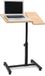 Merkloos Relaxdays Laptoptafel op wieltjes