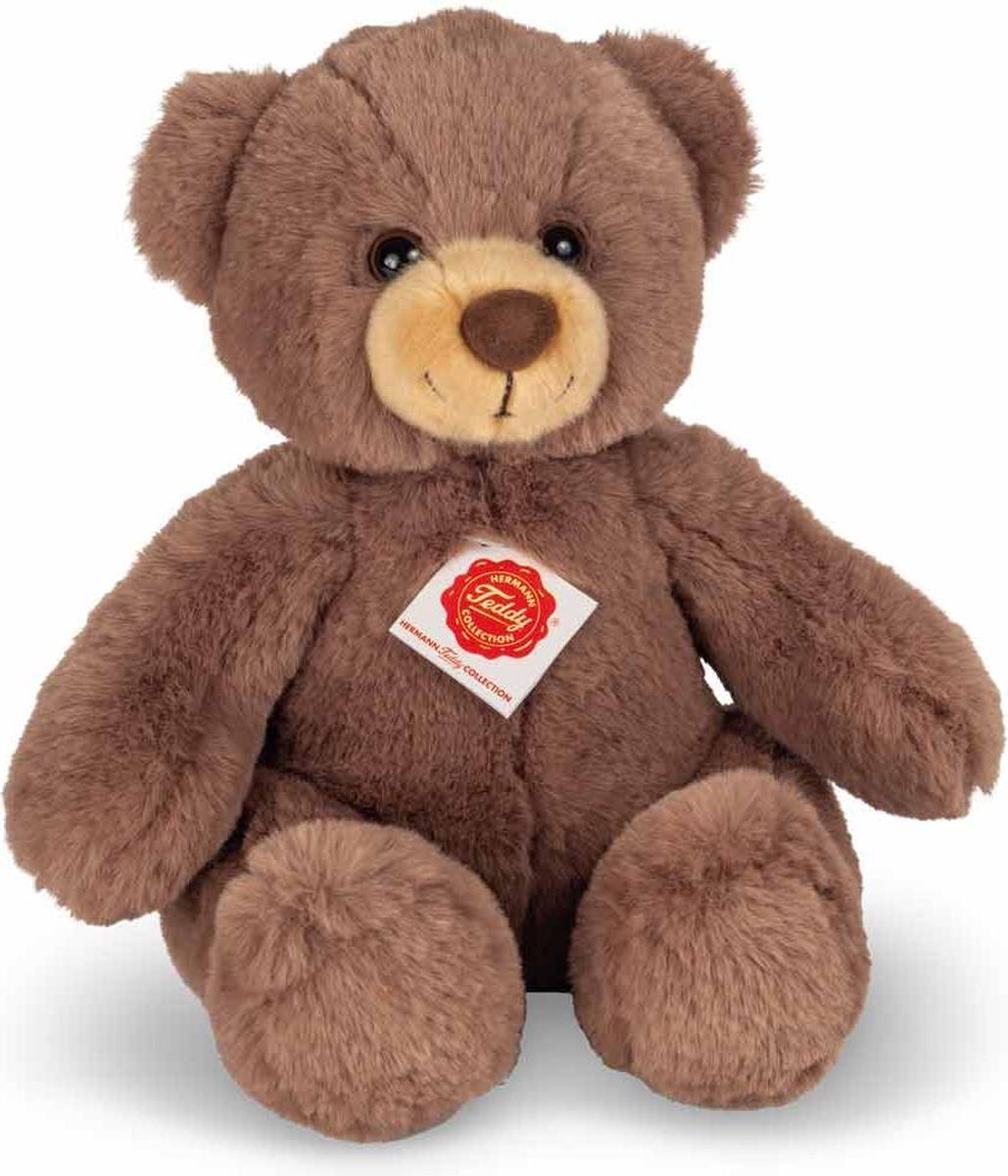 Teddy-hermann teddybeer chocolade bruin 30 cm. 913689