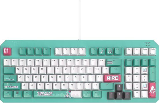 ASUS TUF Gaming K3 Gen II Hatsune Miku Edition Toetsenbord