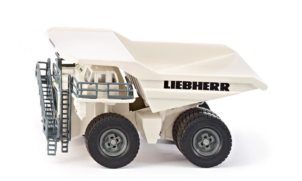 SIKU 1807 Liebherr T 264 Kiepwagen - 1:87 Schaal - Zwart/Wit