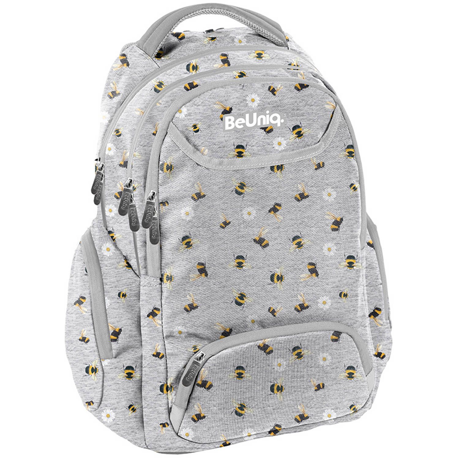 Simbashop Rugzak Bijtjes - 42 x 30 x 19 cm - Grijs | Polyester