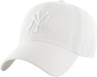 47 Brand New York Yankees MLB Clean Up Cap Wit Katoen Unisex Volwassenen