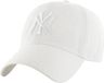 47 Brand New York Yankees MLB Clean Up Cap Wit Katoen Unisex Volwassenen