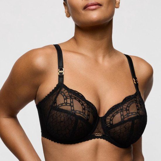 PrimaDonna Naica Beugel Bh 0163590 Zwart - maat EU 95F / FR 110F