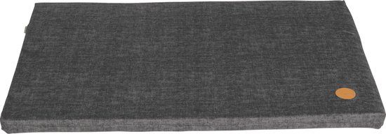 Jack And Vanilla Manchester Benchkussen - Grijs - M - 45x45x5 cm - Hond