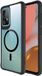 Buddi Hybrid - Hoesje Geschikt voor Samsung Galaxy A52 / A52S - Compatibel met MagSafe - Back Cover met Magneet - Magnetische Beschermhoes - Case Transparant Zwart
