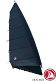 Ventoz Strandzeil 6.5 m² All Black – Dacron