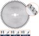 Rotec HM formaatzaagblad Dak/Hol, ø400x3,2x30mm Z=78 HDF pos - 5544055