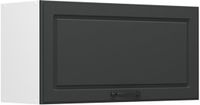 Vicco Hangkast R-Line, Antraciet landelijk/Wit, 80 cm Plat