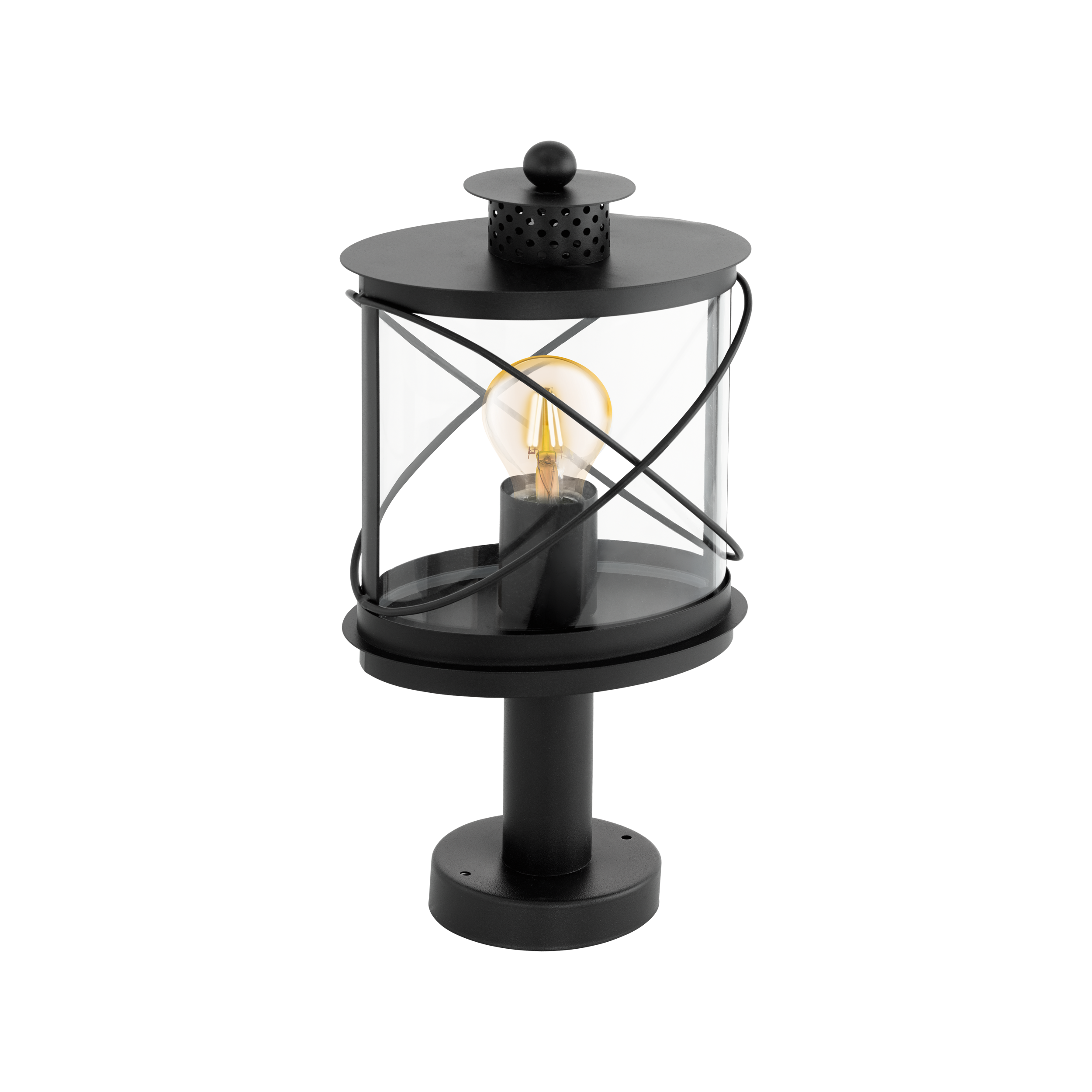 EGLO Hilburn Buitenlamp - E27 - Zink staal, kunststof