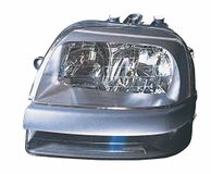 TarosTrade 37-0228-L-9750 elektrische koplamp zonder motor met mistlamp links