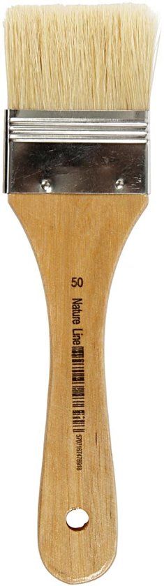 Creotime Vernis / Lak kwasten - 50 mm - 12 stuks