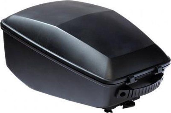 Racktime Fietskoffer Tour Box Zwart - 12L - Kunststof - Achter - 27 x 40 x 22 cm