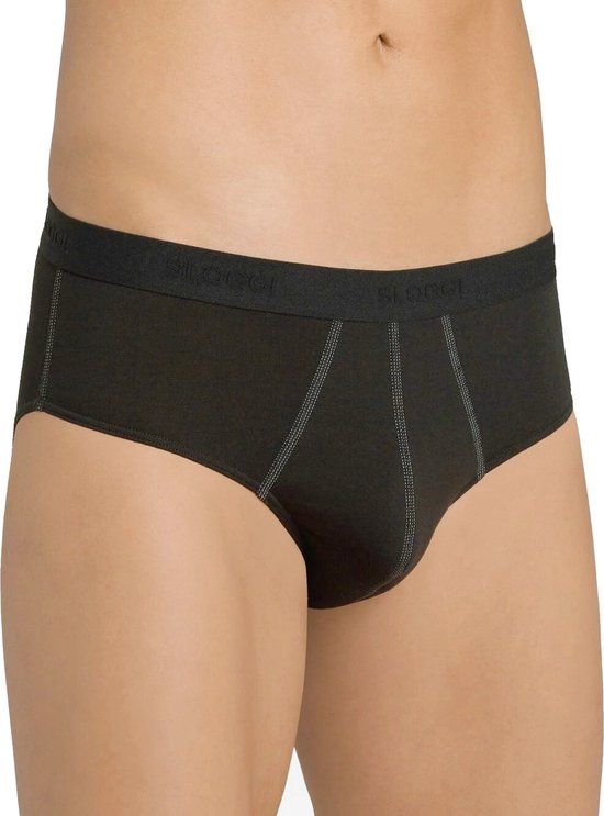 Sloggi 24/7 Midi Slip - Zwart - Maat L