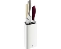 WMF Elements Joy Messenblok met messenset, 4-delig, 3 messen, wit