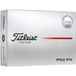 Titleist Pro V1x 25 Performance Align Balle de golf - 12 Pack, blanc/bleu